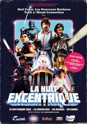 Affiche Nuit Excentrique 2015