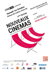 Affiche Projection Nouveaux Cinmas aux Arnes de Lutce 1er octobre 2016